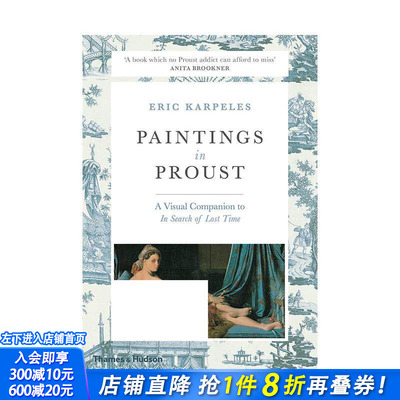 【预售】普鲁斯特画 Paintings in Proust 原版英文艺术画册画集 正版进口书