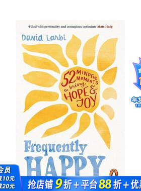【预售】经常快乐：52个让你充满希望和喜悦的正念时刻 Frequently Happy 原版英文心灵励志 正版进口书