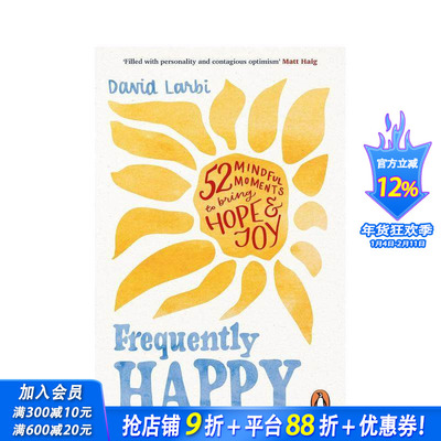 【预售】经常快乐：52个让你充满希望和喜悦的正念时刻 Frequently Happy 原版英文心灵励志 正版进口书