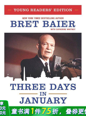 【现货】 Three Days in January: Young Readers’ Editio，一月的三天: 英文原版图书籍进口正版 Baier 儿童分阶阅读