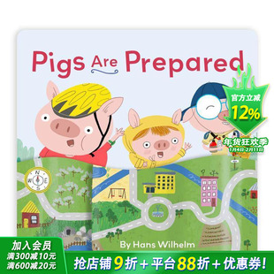 【现货】英文原版 小猪准备好了 Pigs are Prepared 趣味故事绘本 睡前阅读 亲子英语 进口童书