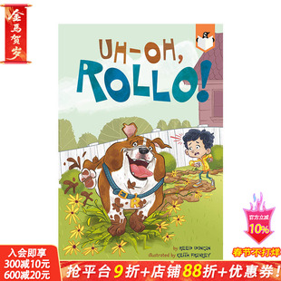 【现货】Uh-Oh, Rollo!哦,罗洛! 英文原版儿童故事阅读章节书【善优童书】