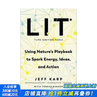 Energy 利用大自然 LIT 想法和行动 Nature Spark 原版 剧本来激发能量 Playbook 进口书 英文心灵励志正版 Using 预售