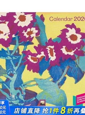 【预售】【日历】苏格兰国家美术馆 2026年迷你挂历 National Galleries Scotland Mini Wall Calendar艺术创意文创周边正版进口
