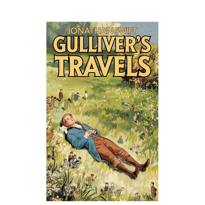 【预售】格列佛游记：基于乔纳森·斯威夫特经典改编 Gulliver's Travels  精装英文儿童插画科普故事绘本 进口童书图片