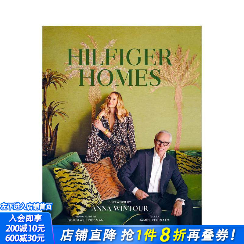 【预售】希尔菲格家居 Hilfiger Homes 原版英文室内设计装饰 正版进口书