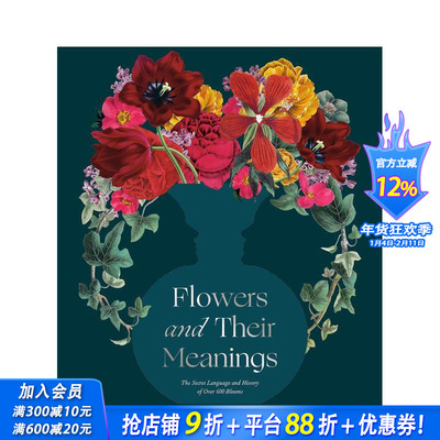 【预售】花和它们的含义 Flowers and Their Meanings 原版英文园林景观 正版进口书