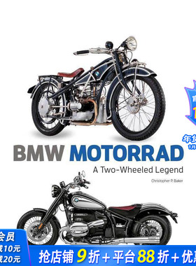 【预售】宝马摩托：两轮传奇 BMW Motorrad :A Two-wheeled Legend 原版英文工业产品设计 正版进口书