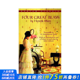 Great Plays 人民公敌 现货 英文原版 易卜生四大戏剧 Four Ibsen