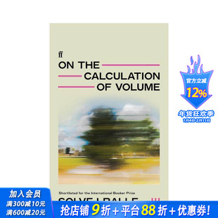 【预售】关于体积的计算III On the Calculation of Volume III 原版英文文学小说 正版进口书