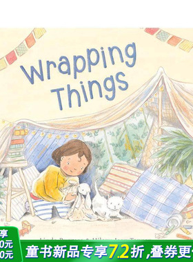 【预售】包呀包 Wrapping Things 英文儿童插画故事绘本 进口童书