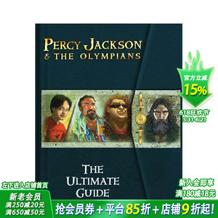 【预售】波西·杰克逊与奥林匹亚众神:终极指南 精装周边设定集Percy Jackson and the Olympians the Ultimate Guide 英文儿童书