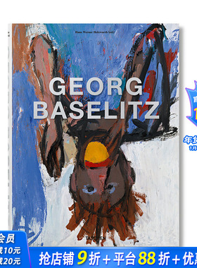 【现货】【TASCHEN】乔治·巴塞利兹 Georg Baselitz 德国新表现主义 多语种原版艺术画册画集 正版进口书