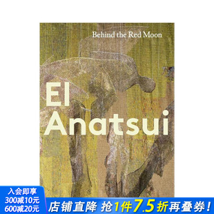 Red 进口图书 现代委托：非洲艺术大师艾尔·安纳祖：红月背后Hyundai 正版 英文艺术画册画集 Moon the Behind Commission 预售