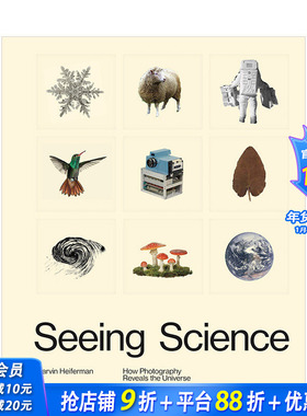 【现货】看科学:摄影如何揭示宇宙 Seeing Science: How Photography Reveals the Universe 英文原版进口摄影历史作品集
