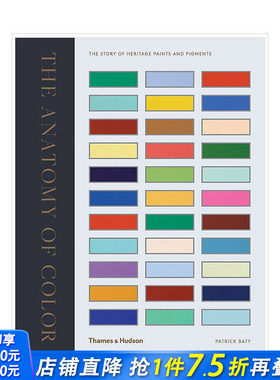 【现货】色彩剖析:室内装饰涂料与颜色The Anatomy of Colour : The Story of Heritage Paints英文设计原版进口图书书籍