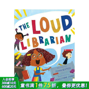 正版 善优童书 大声 Librarian 精装 Loud 英文原版 图书管理员 进口书籍 儿童英语插画绘本 预售