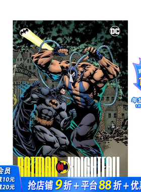 【现货】DC漫画 蝙蝠侠：骑士陨落 全集 卷1 Batman: Knightfall Omnibus Vol. 1 (New Edition) 原版英文漫画书 正版进口书