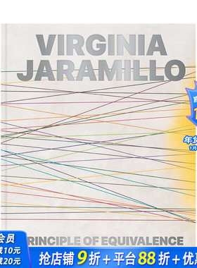 【预售】英文原版 美国艺术家Virginia Jaramillo：等效原理Principle of Equivalence 艺术画册 正版进口书籍 善优图书