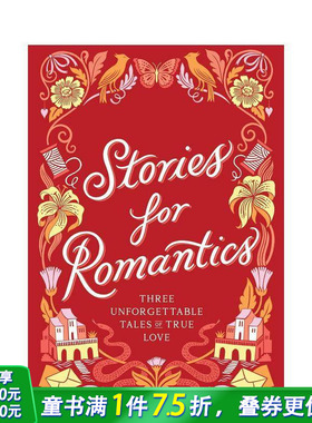 【预售】浪漫经典三部曲 珍藏礼盒套装 Stories for Romantics Boxed Set 英文小说故事 英语拓展阅读进口书 呼啸庄园的缄默诗页
