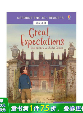 【预售】远大前程 ER Great Expectations 英文儿童桥梁章节故事 英语拓展阅读进口书