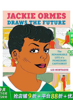 【预售】杰基-奥姆斯描绘未来 Jackie Ormes Draws The Future 英文儿童插画故事绘本 进口童书
