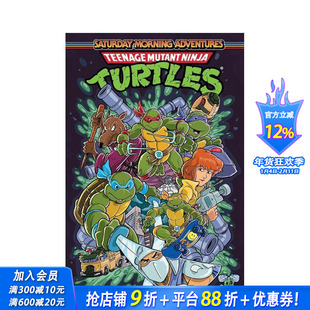 【预售】忍者神龟：周六历险记 卷2 Teenage Mutant Ninja Turtles: Saturday Morning Adventures Vol. 2原版英文漫画正版进口书