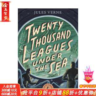 【现货】海底两万里 Twenty Thousand Leagues Under the Sea 原版英文儿童立体插画故事绘本 进口图书