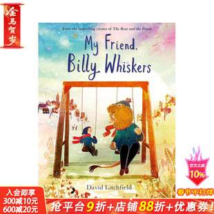 【预售】我的朋友比利·威斯克斯(平装)【英国插画师David Litchfield】My Friend,Billy Whiskers 英文儿童插画故事绘本书