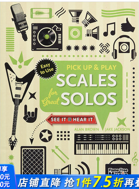 【现货】Scales for Great Solos 适合伟大du奏的音阶 英文原版音