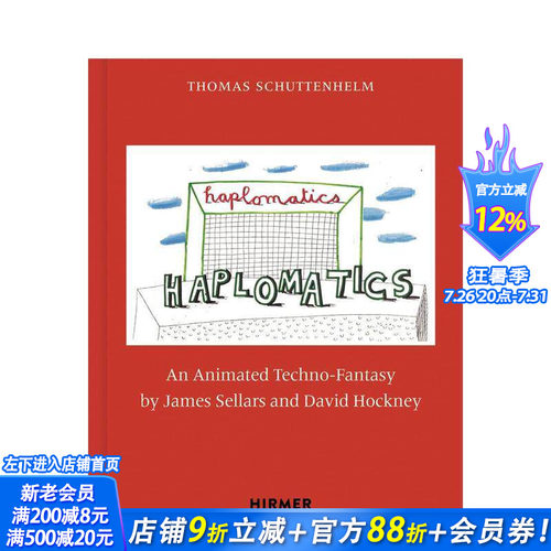 【预售】詹姆斯·塞拉斯和大卫·霍克尼：合体艺术James Sellars and David Hockney 同名展览画册 英文艺术画集
