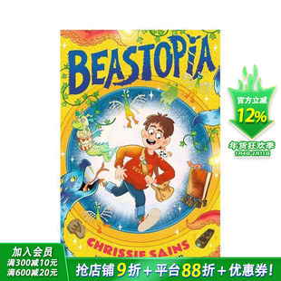 【现货】兽托邦 Beastopia 英文儿童小说故事 英语拓展阅读进口书