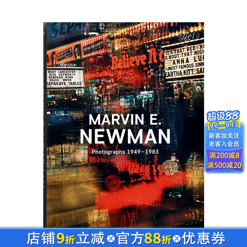 【预售】【TASCHEN】马尔文·E·纽曼 世纪中期摄影大师 职业生涯回顾 Marvin E. Newman 原版英文摄影作品集 正版进口书