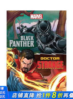 【预售】漫威双连载：黑豹与奇异博士 Marvel Double Feature: Black Panther and Doctor Strange 原版英文漫画书 正版进口书