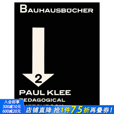 【现货】Paul Klee: Pedagogical Sketchbook 保罗·克利:教学概略