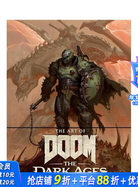 【预售】毁灭战士：黑暗时代 游戏设定集 The Art of DOOM: The Dark Ages 原版英文艺术插画原画设定集 正版进口书