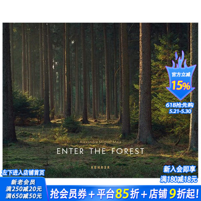 【预售】英文原版 进入森林 Alexandre Miguel Maia: Enter the Forest 自然景观摄影 正版进口书籍艺术画册 善优图书