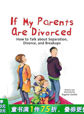 【预售】如果我父母离婚了 If My Parents Are Divorced 英文儿童插画故事绘本 英语早教进口童书