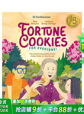 【现货】人人有份的幸运饼干！(史密森尼学会) Fortune Cookies for Everyone! (Smithsonian) 英文儿童插画故事绘本 进口童书