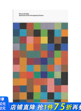 【现货】埃尔斯沃斯·凯利：偶谱  抽象极简艺术Ellsworth Kelly:Spectrum Colors Arranged by Chance 英文艺术画册正版进口书