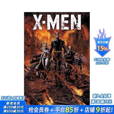【预售】X 战警：弥赛亚三部曲 合集 X-Men: The Messiah Trilogy Omnibus David Finch Cover 原版英文漫画书 正版进口书
