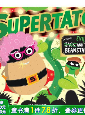 【预售】超级畅销书系列：今年圣诞节的瞩目礼物 Supertato: Presents Jack and the Beanstalk 英文儿童插画故事绘本 进口童书