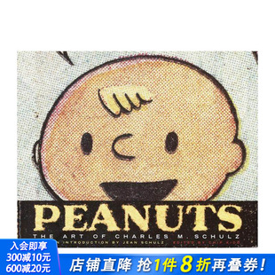 Peanuts 现货 艺术 英文艺术插画原画设定集 进口书 原版 The 花生漫画：查尔斯·舒尔茨 Charles Art 正版 Schulz
