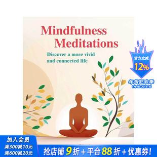 【预售】正念冥想：情绪调节的简易技能 Mindfulness Meditations 原版英文心灵励志 正版进口书
