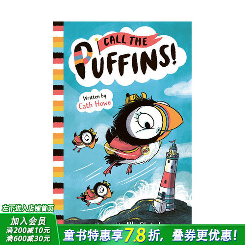 【预售】英文原版 呼叫海雀 Call the Puffins 12岁+英语阅读拓展章节故事小说 儿童进口图书 善优童书