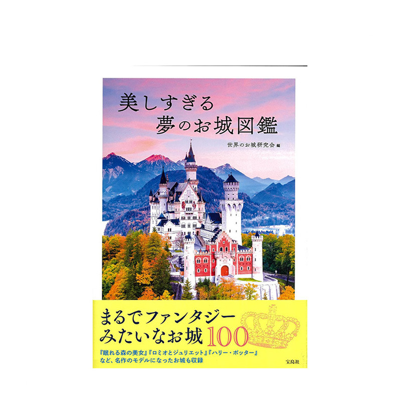 【预售】日文原版 美丽梦幻城堡图鉴 美しすぎる夢のお城図鑑 日文建筑设计 日本正版进口书籍 善优图书