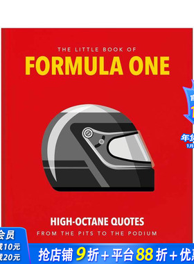 【预售】一级方程式赛车 小书指南 【Little Book】The Little Guide to Formula One 原版英文运动 正版进口书