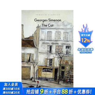 【预售】【乔治·西默农】猫 【Georges Simenon】The Cat 原版英文文学小说 正版进口书