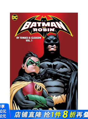 【预售】蝙蝠侠与罗宾 1 by Peter J. Tomasi and Patrick Gleason Batman and Robin 原版英文漫画书 正版进口书