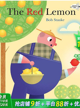 【预售】The Red Lemon 红色柠檬（英文）儿童书籍童书儿童读物适合3-6岁【善优童书】